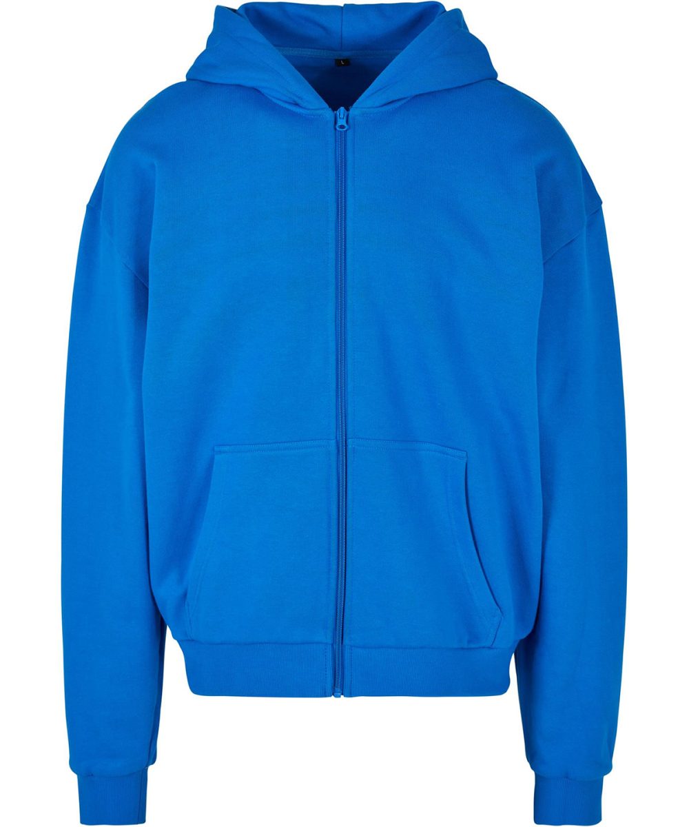 Cobalt Blue Ultra heavy zip hoodie