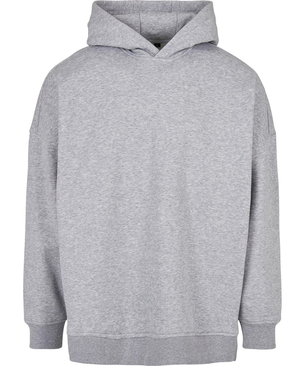 Grey Oversized cut-on sleeve hoodie