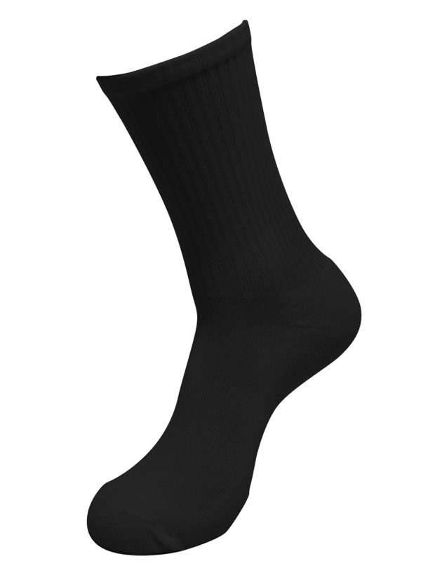 Black Crew socks