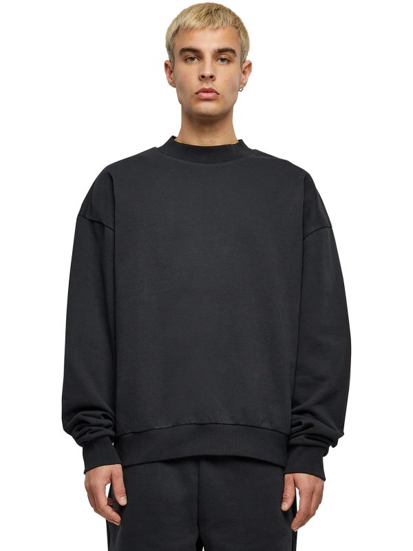 Ultra-heavy cotton crew neck