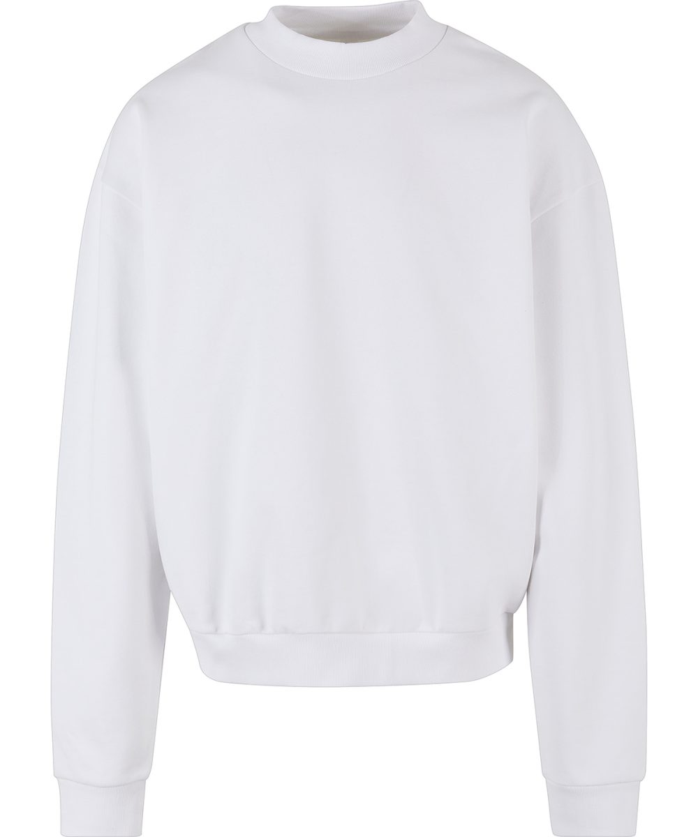 White Ultra-heavy cotton crew neck