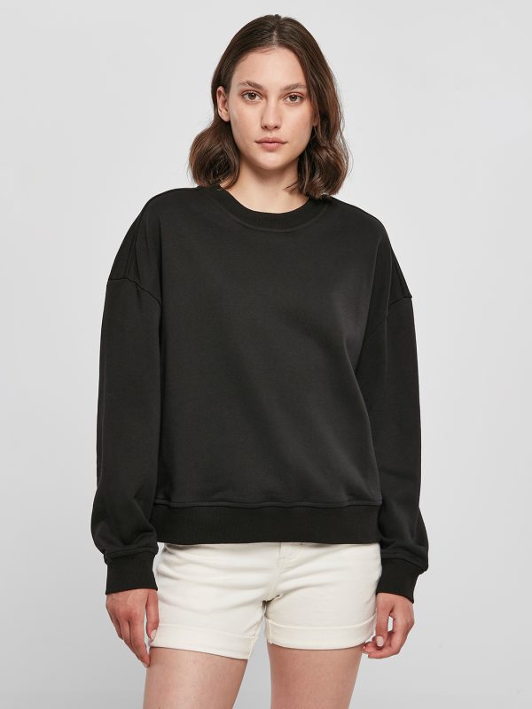 Women’s oversized crew neck sweatshirt