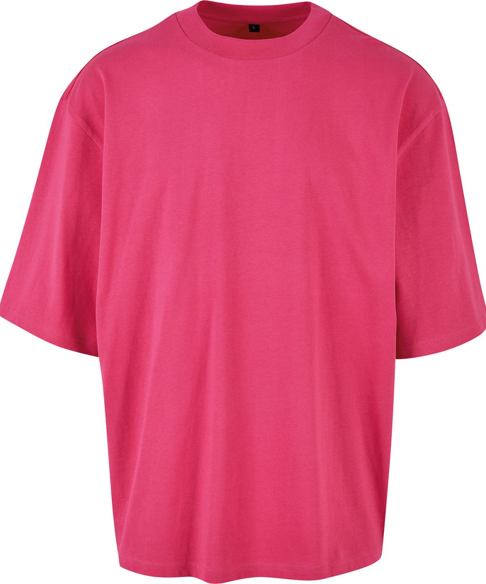 Hibiskus Pink Oversized sleeve tee