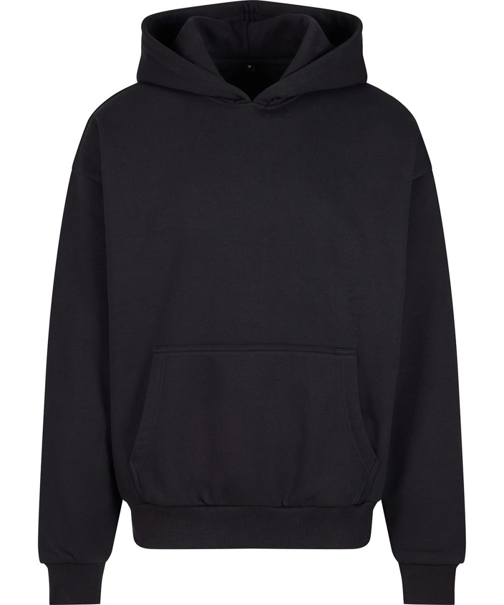 Black Ultra-heavy oversized hoodie