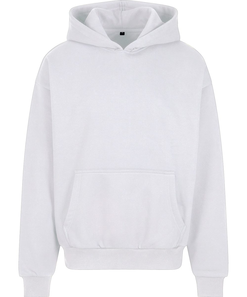 White Ultra-heavy oversized hoodie