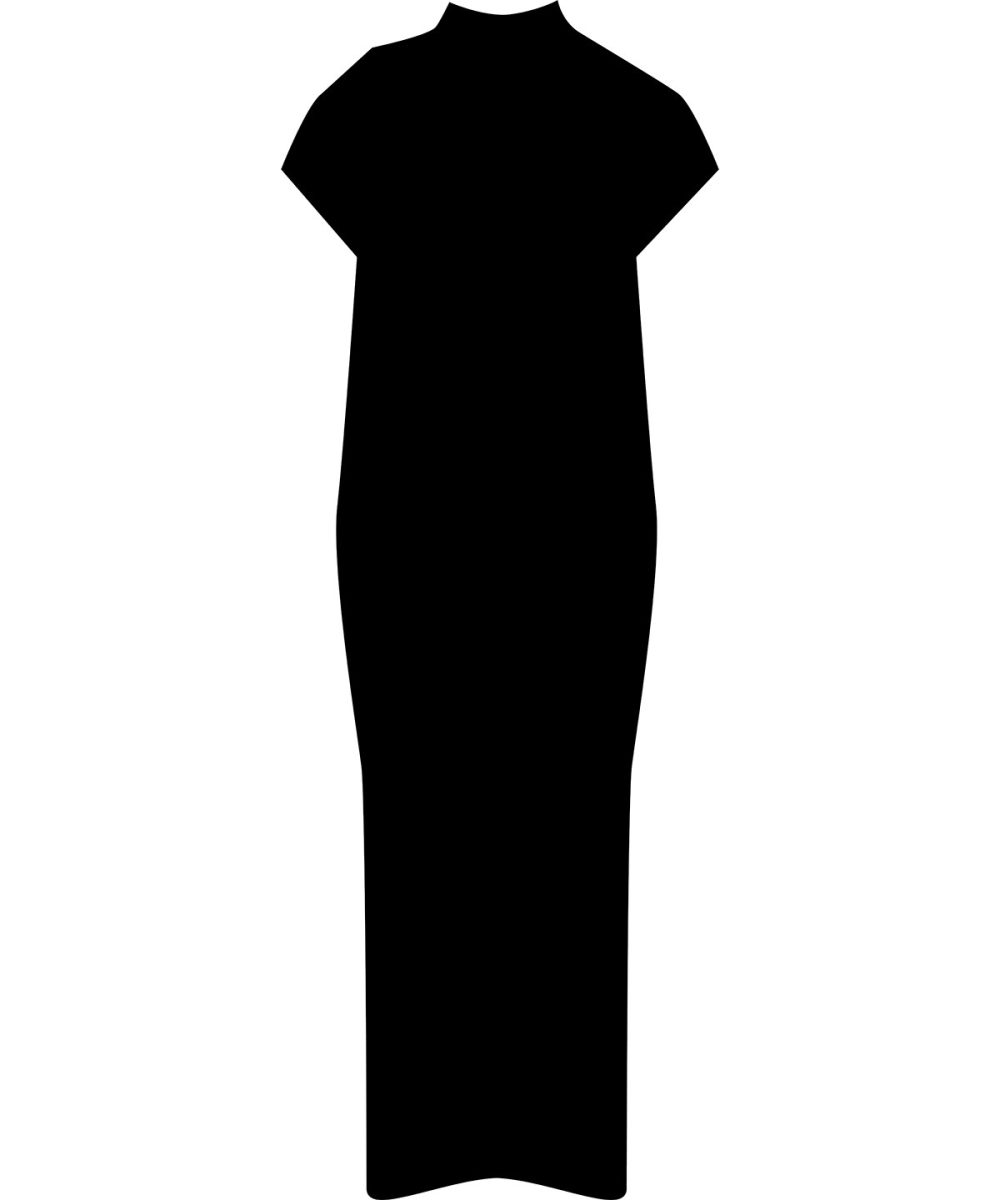 Black Women’s vintage long dress