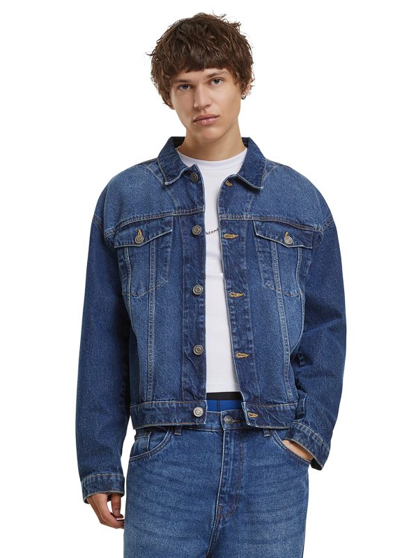 Heavy ounce boxy denim jacket