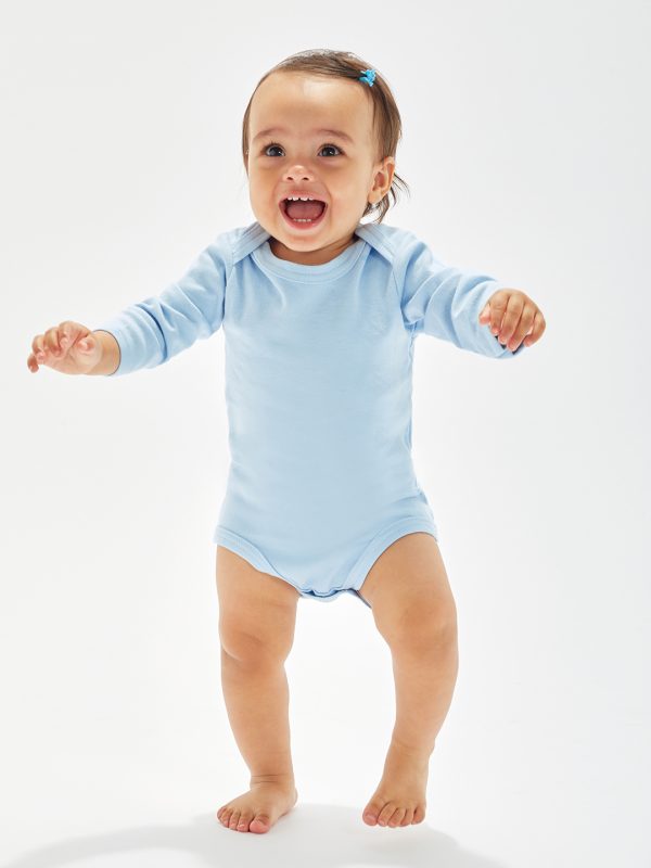 Baby organic long sleeve bodysuit