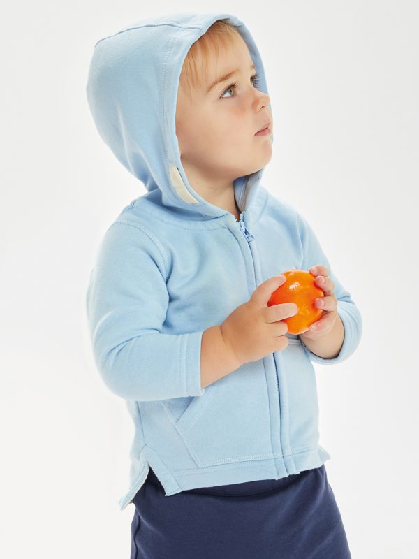 Baby zipped hoodie