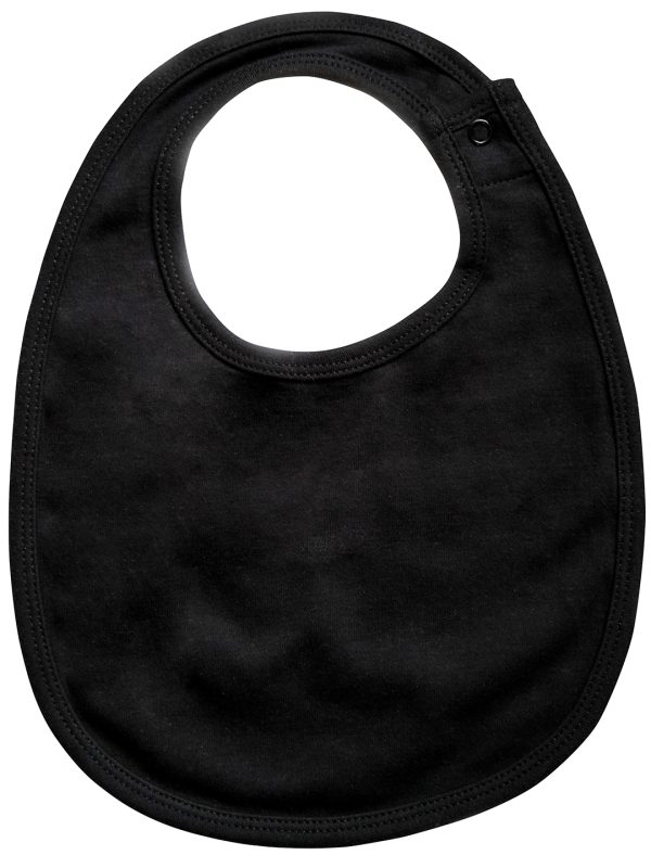 Black Single layer bib