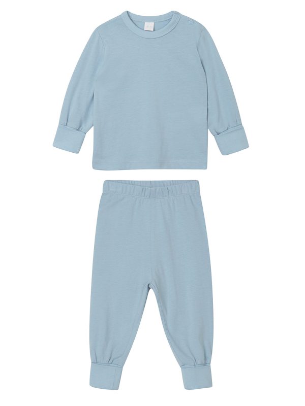 Dusty Blue Baby pyjamas