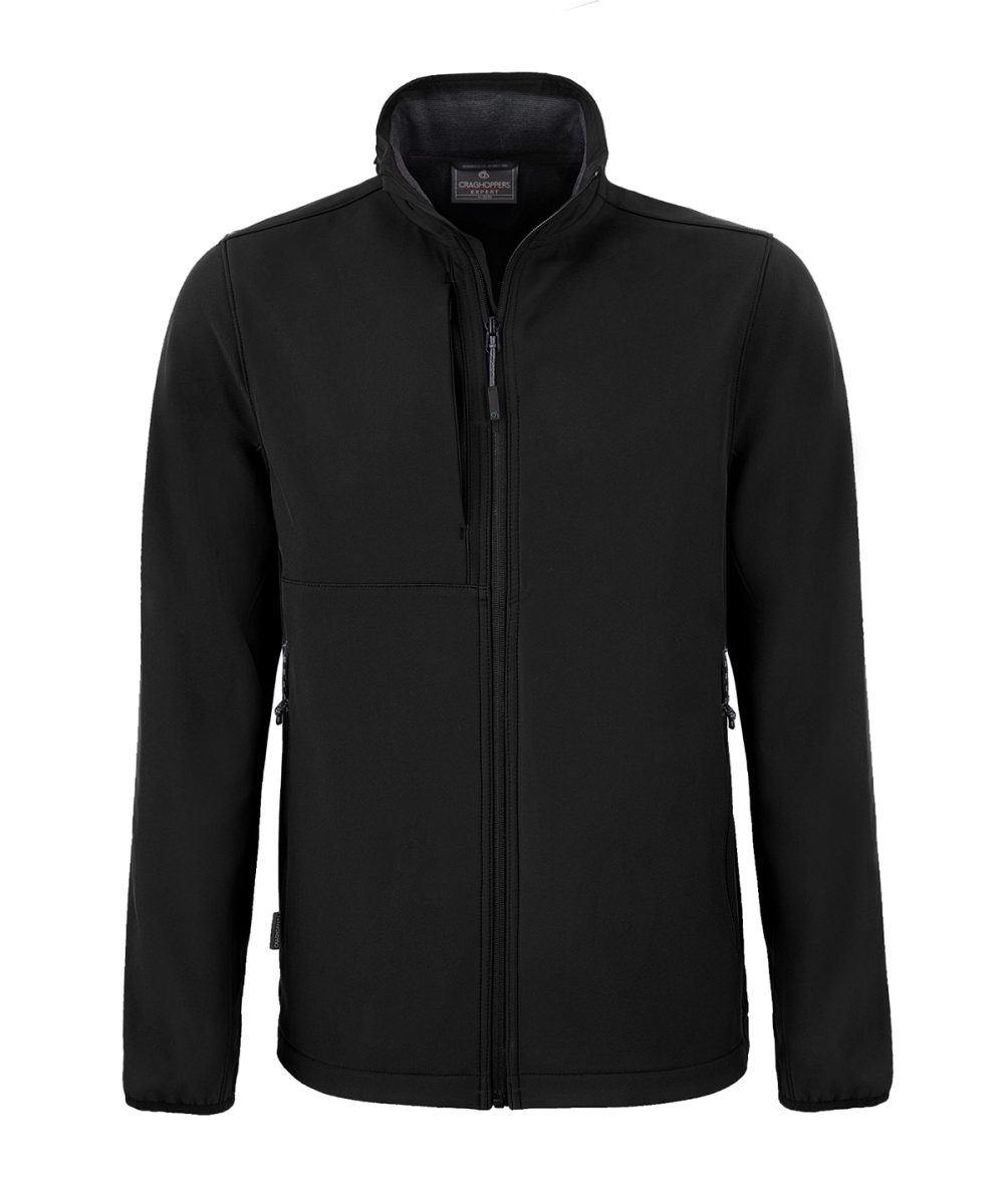 Black Expert Basecamp softshell jacket