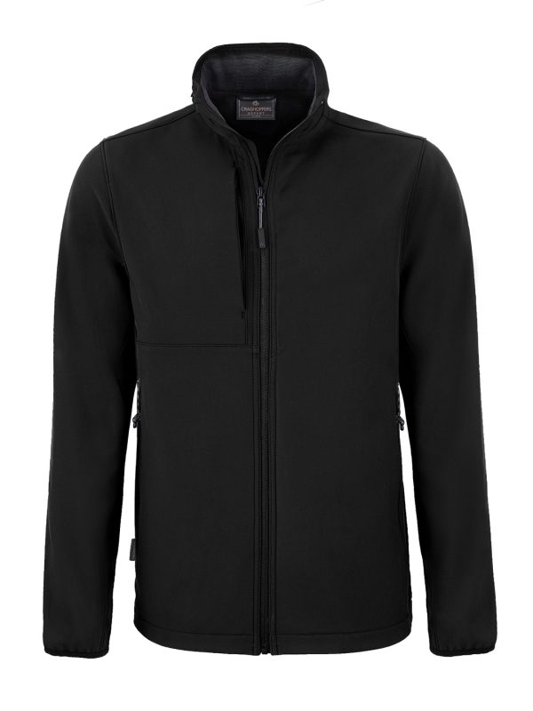 Black Expert Basecamp softshell jacket