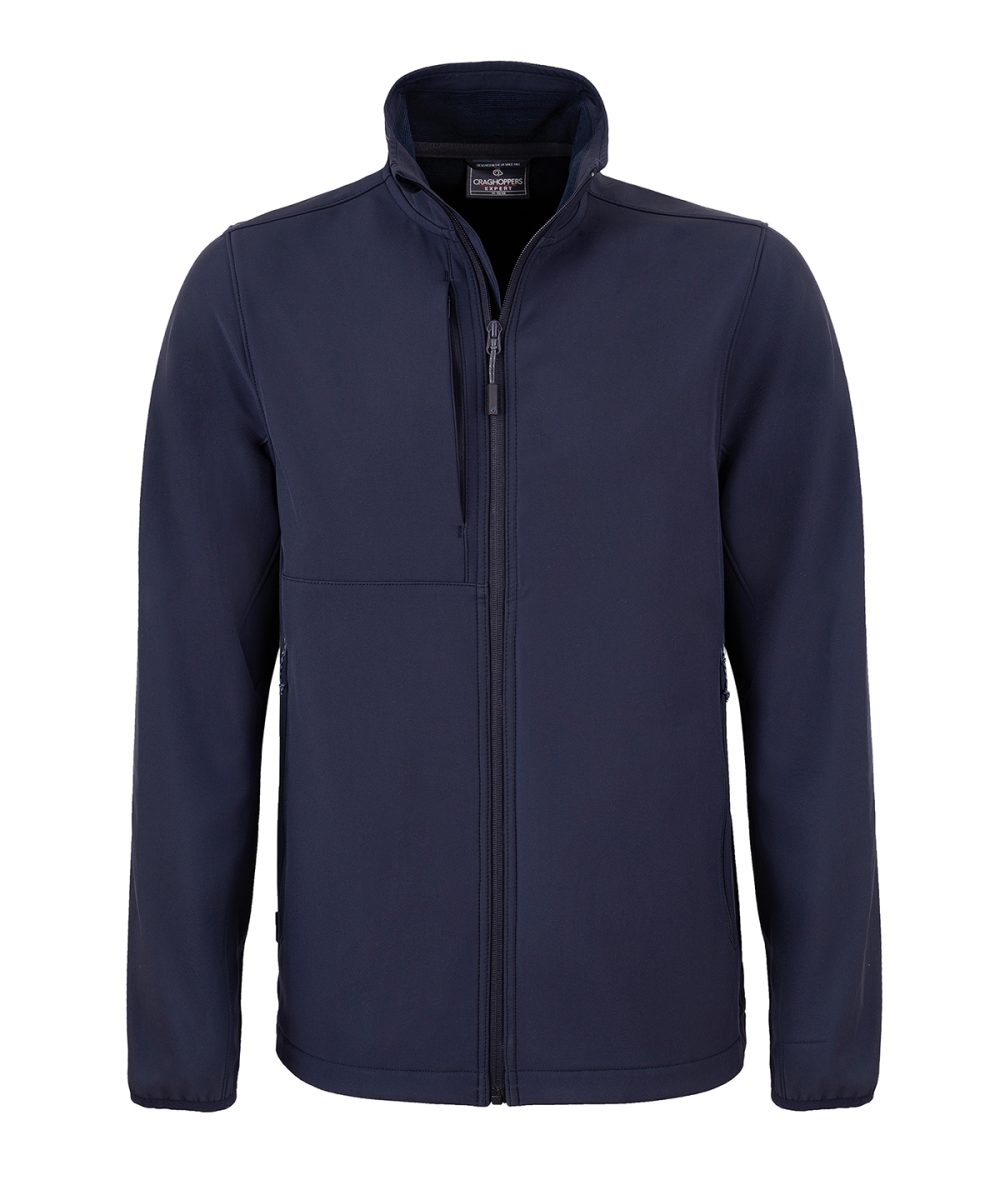 Dark Navy Expert Basecamp softshell jacket