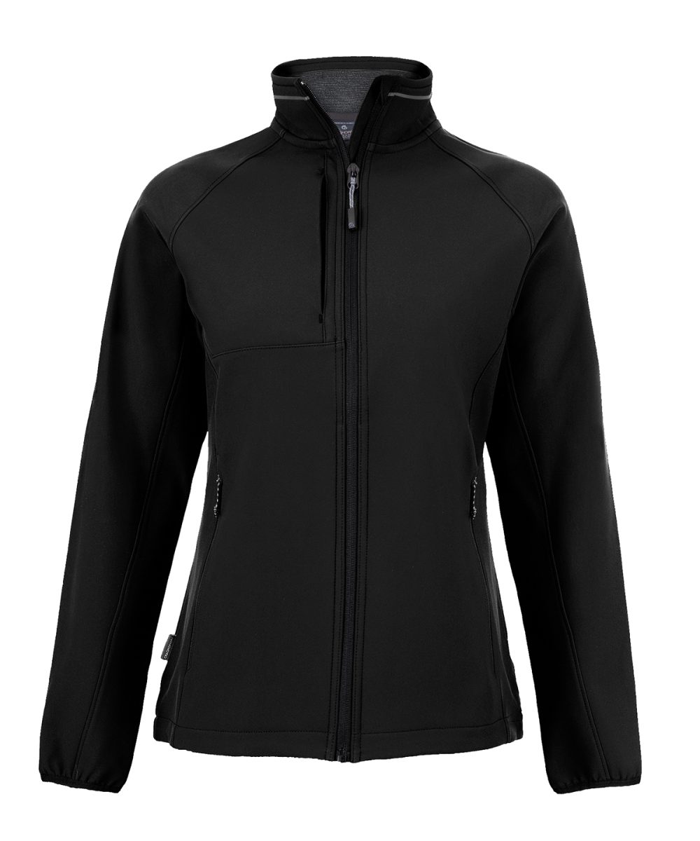 Black Expert women’s Basecamp softshell jacket