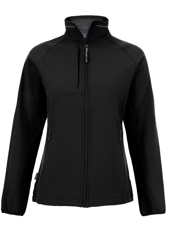 Black Expert women’s Basecamp softshell jacket