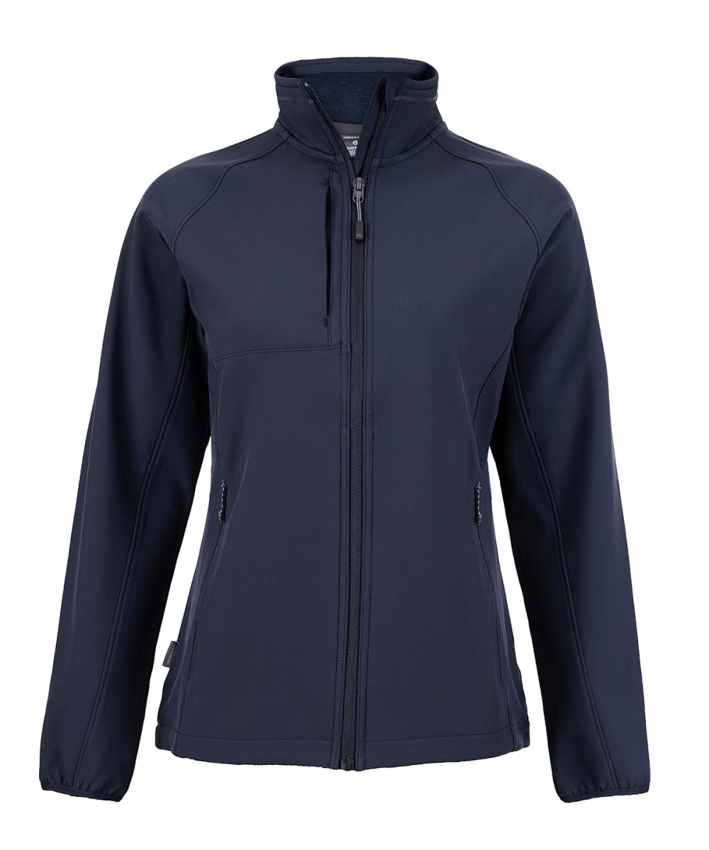 Dark Navy Expert women’s Basecamp softshell jacket