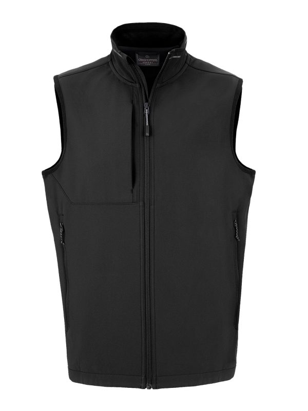 Black Expert Basecamp softshell vest