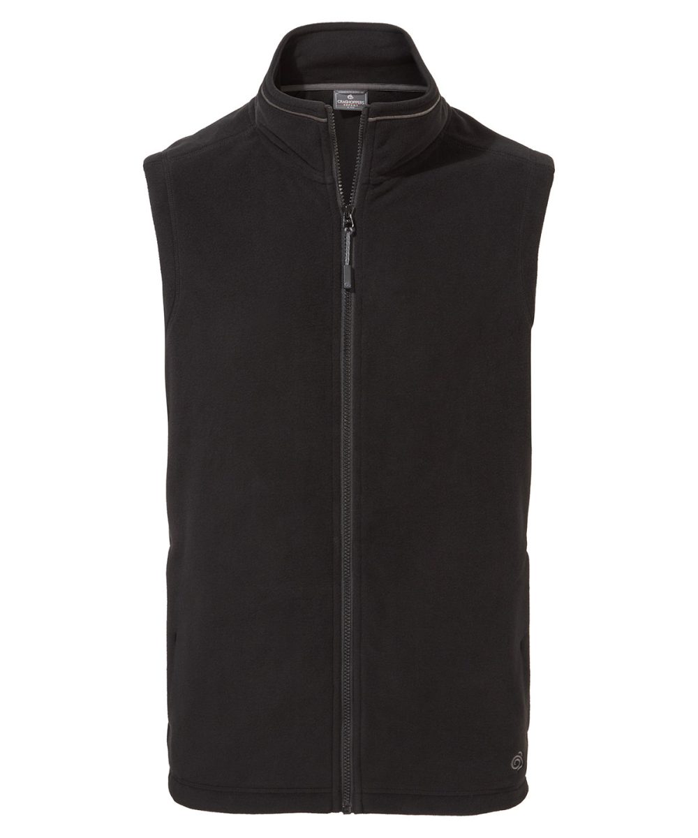 Black Expert Corey fleece vest