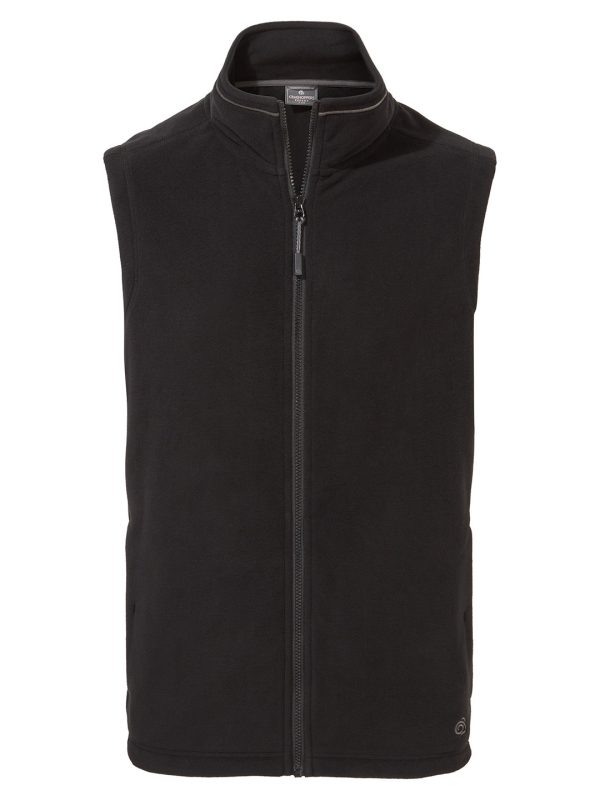 Black Expert Corey fleece vest