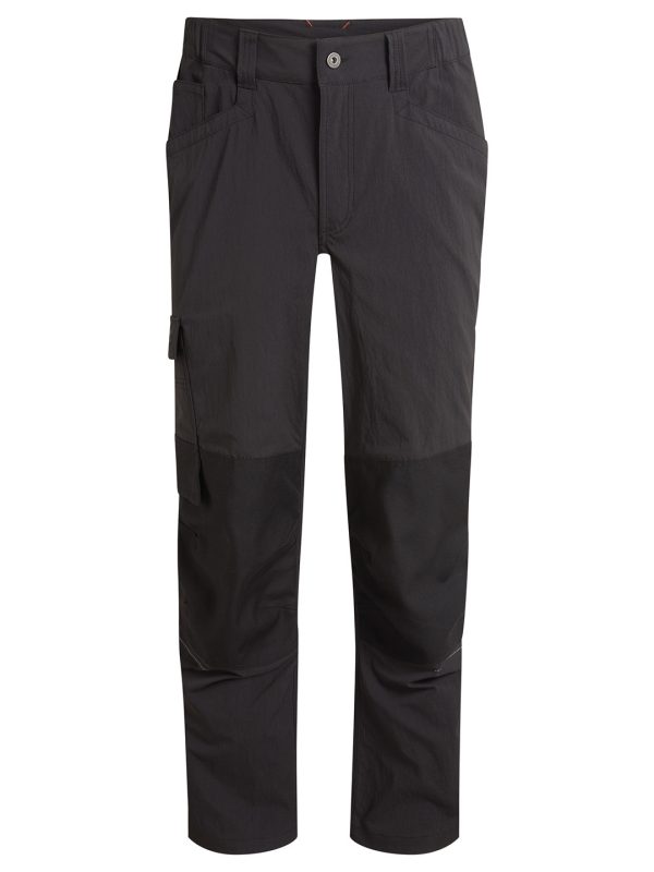 Black Bedale stretch cargo workwear trousers