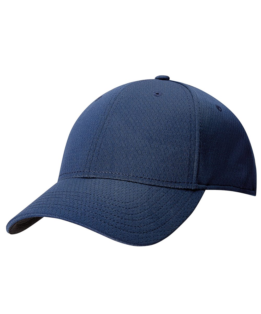 Navy Front crested cap