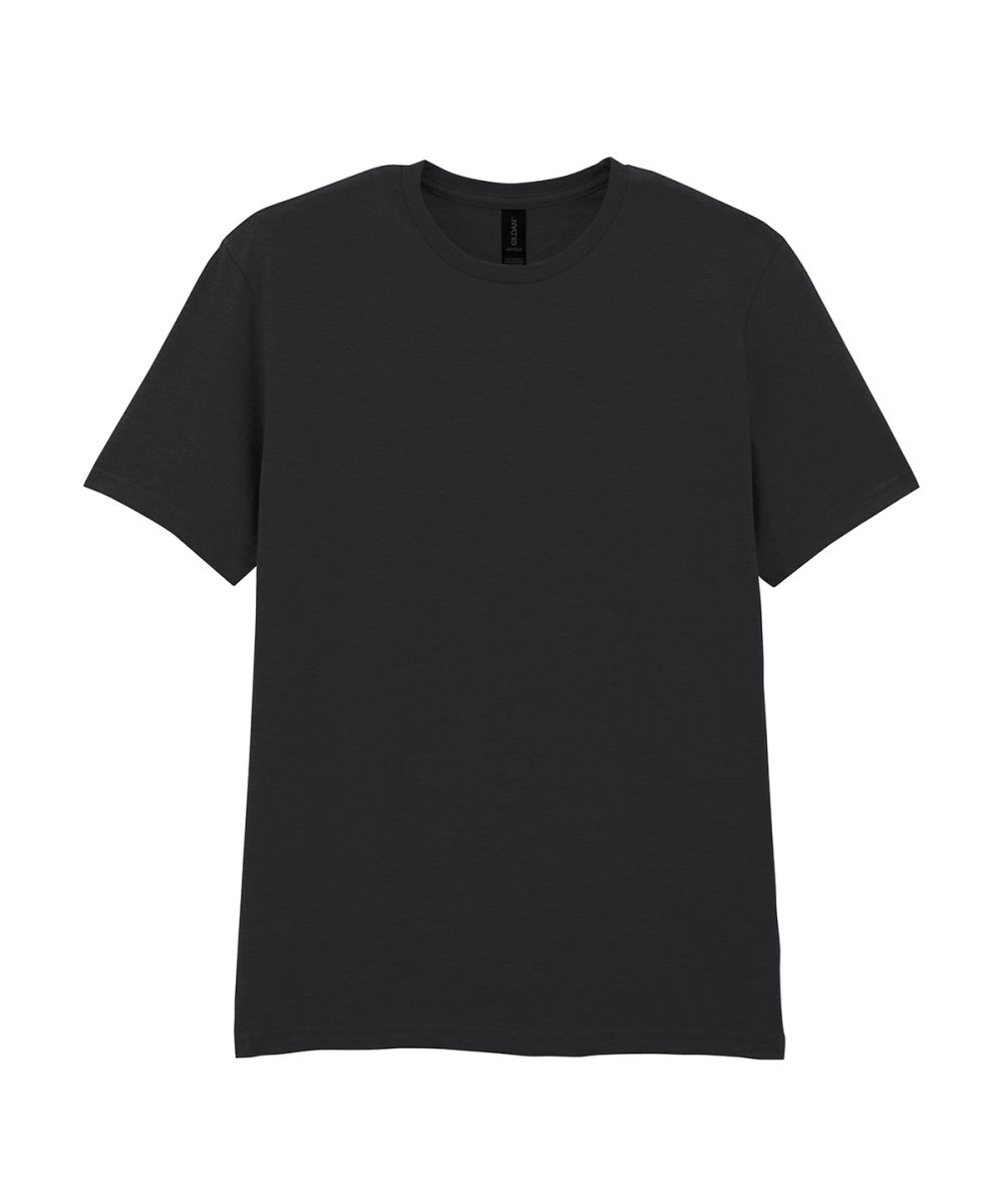 Black*† Softstyle™ adult ringspun t-shirt