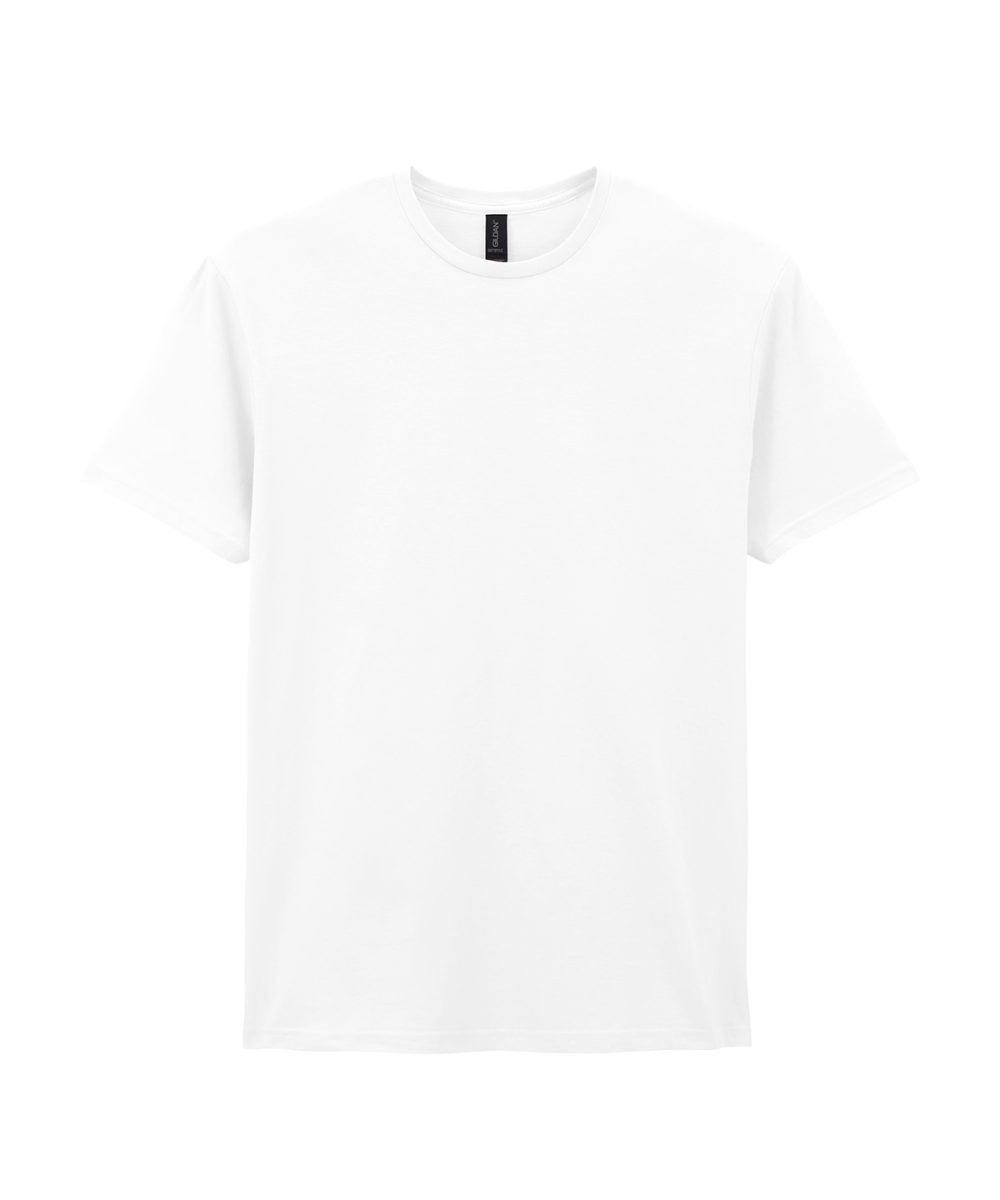 White*† Softstyle™ adult ringspun t-shirt