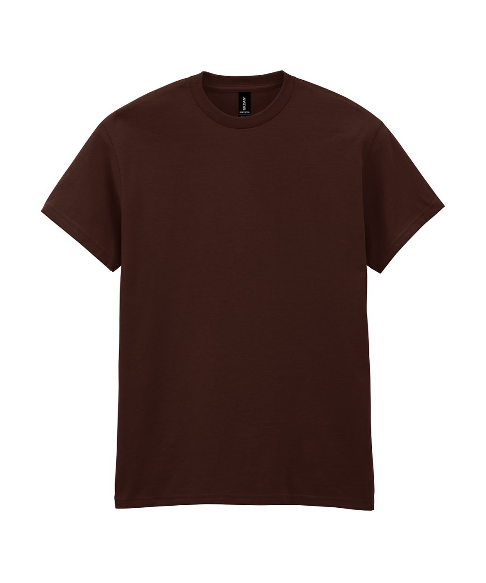 Dark Chocolate* Heavy Cotton™ adult t-shirt