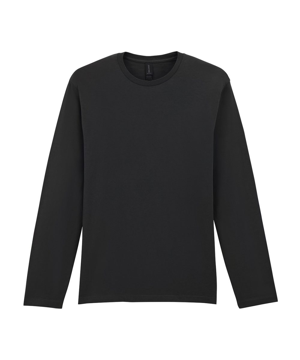 Black* Softstyle™ long sleeve t-shirt