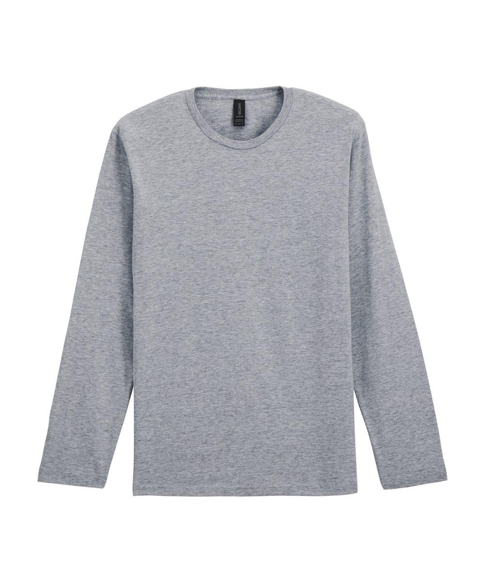 Sports Grey* Softstyle™ long sleeve t-shirt