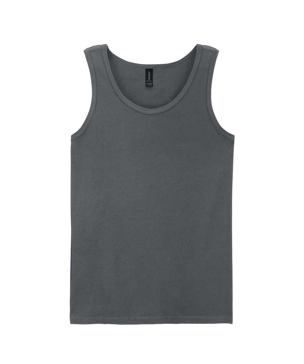 Charcoal Softstyle™ adult tank top