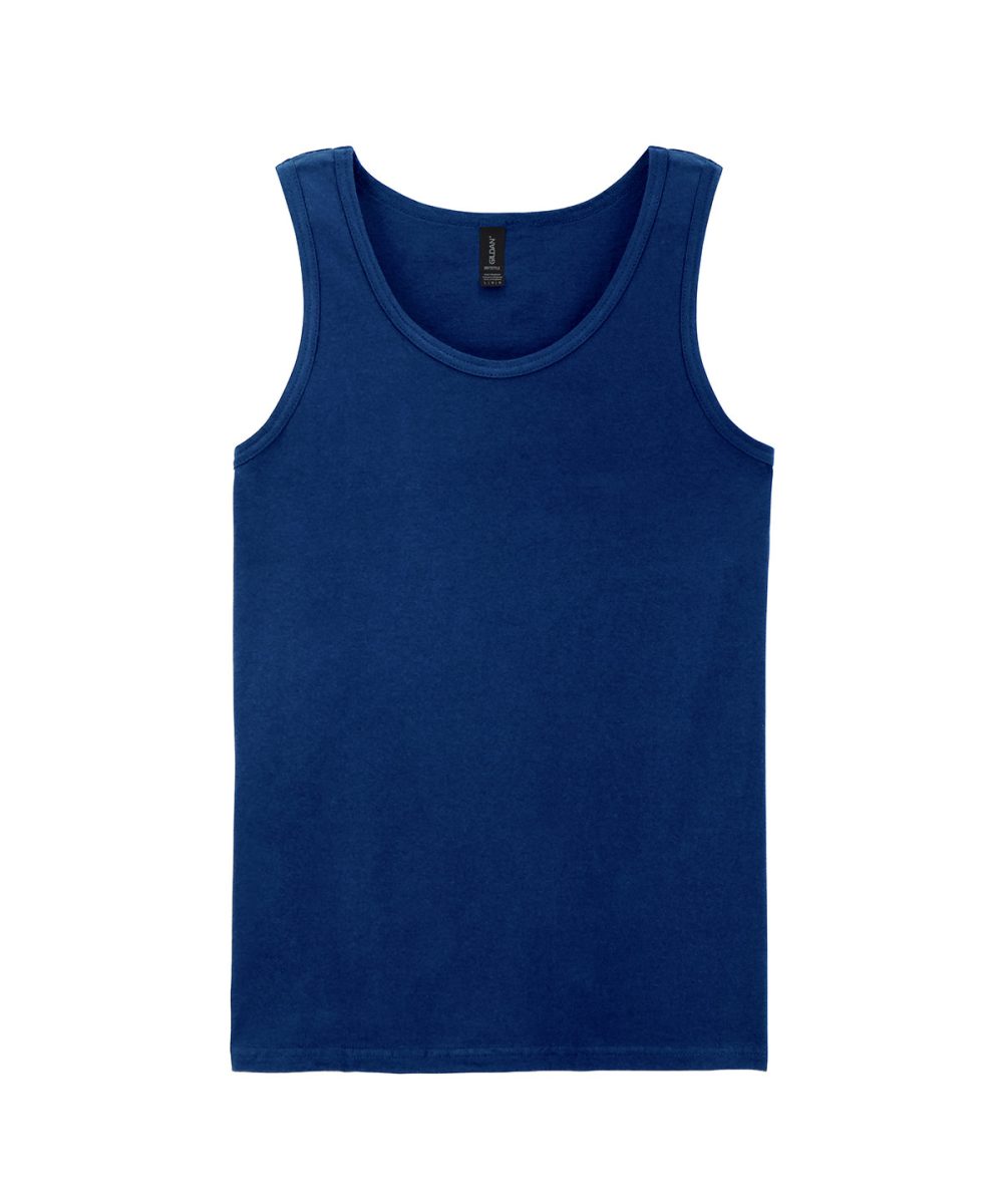 Navy Softstyle™ adult tank top