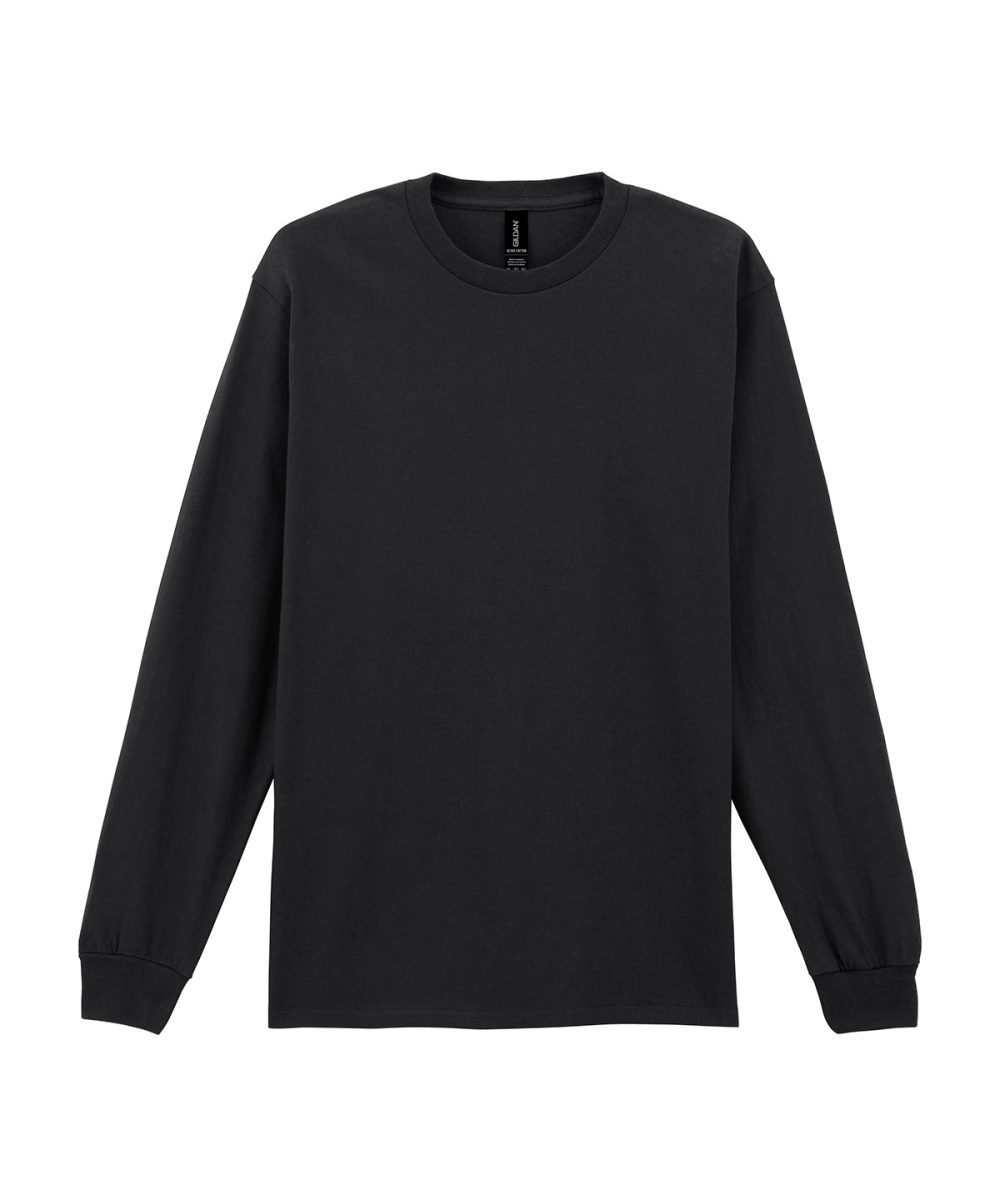 Black*† Ultra Cotton™ adult long sleeve t-shirt