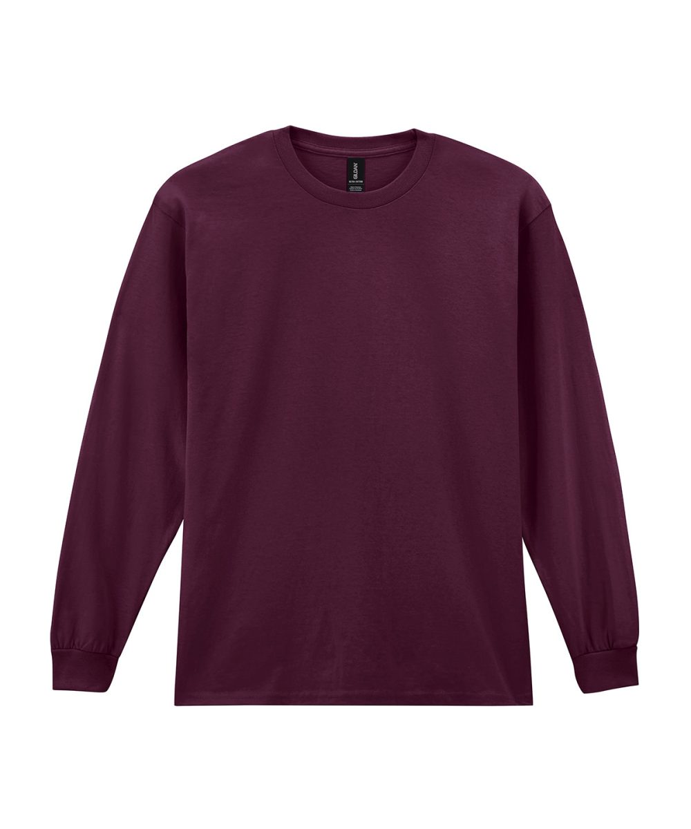 Maroon* Ultra Cotton™ adult long sleeve t-shirt