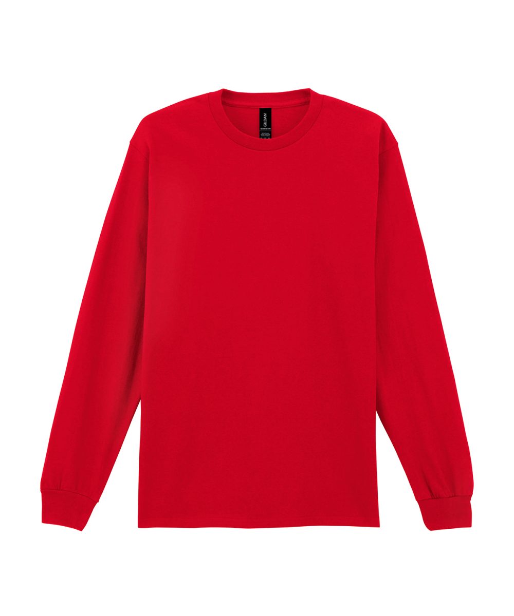 Red*† Ultra Cotton™ adult long sleeve t-shirt