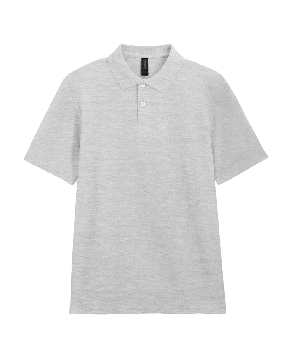 Ringspun Sport Grey Softstyle™ adult double piqué polo