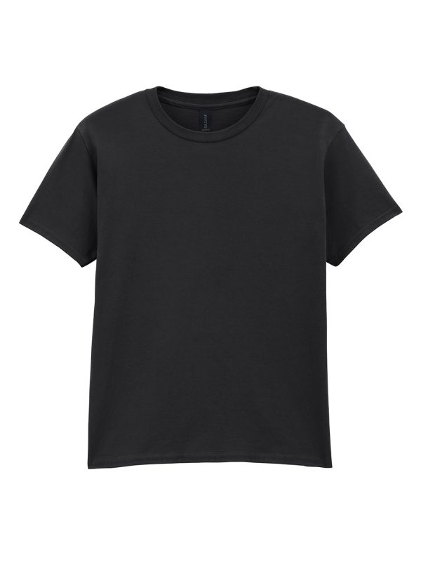 Black Softstyle™ youth ringspun t-shirt