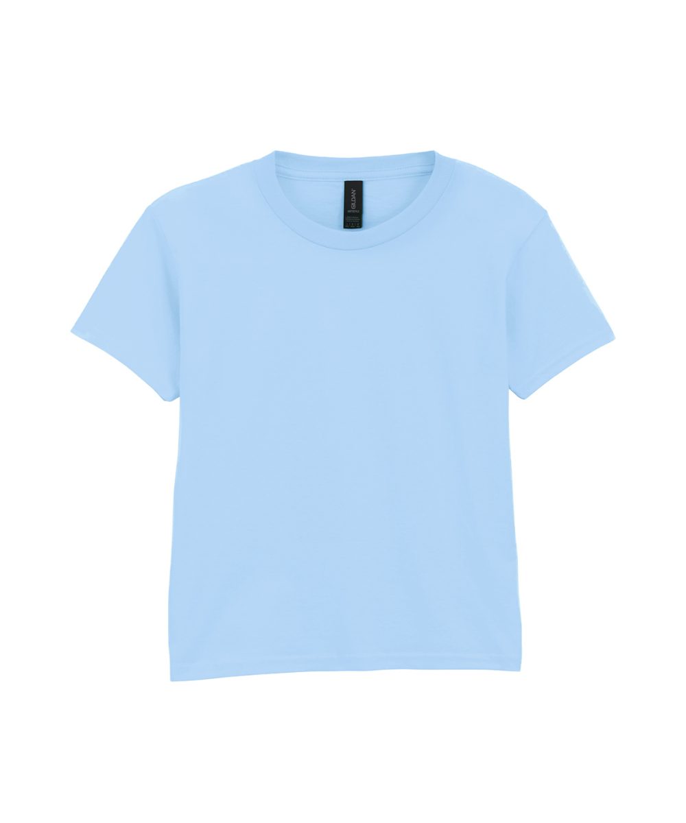 Light Blue Softstyle™ youth ringspun t-shirt