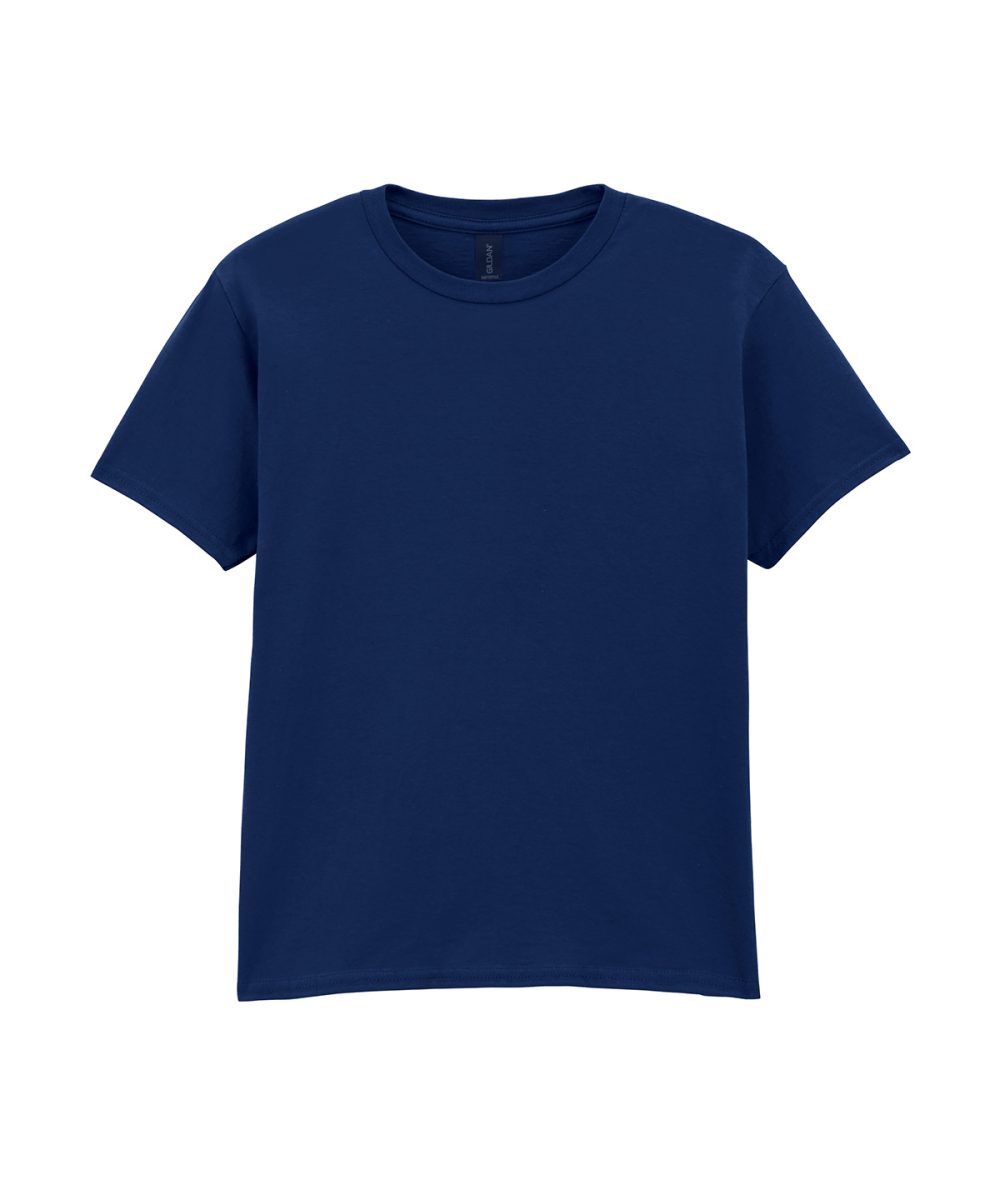 Navy Softstyle™ youth ringspun t-shirt