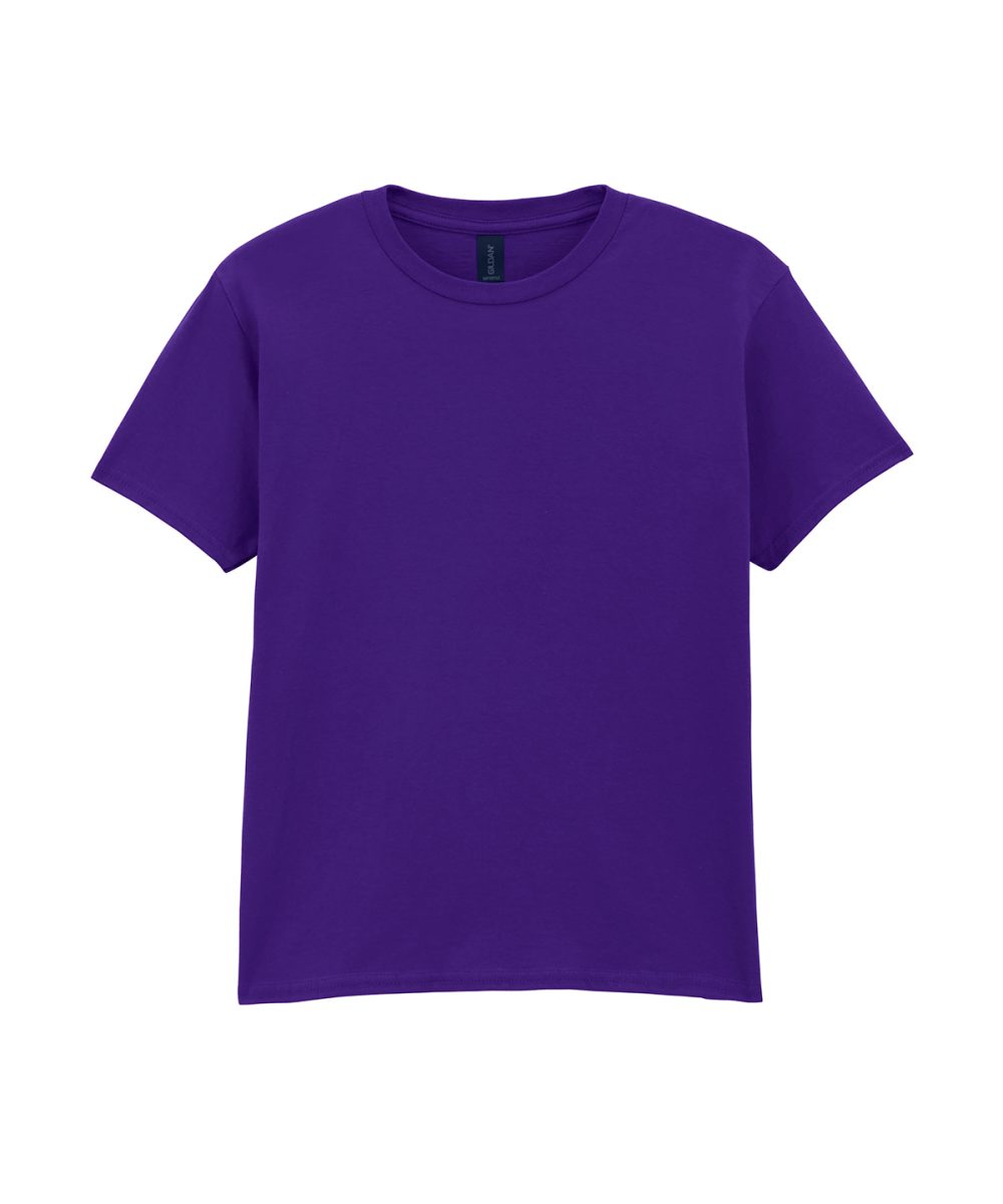 Purple Softstyle™ youth ringspun t-shirt