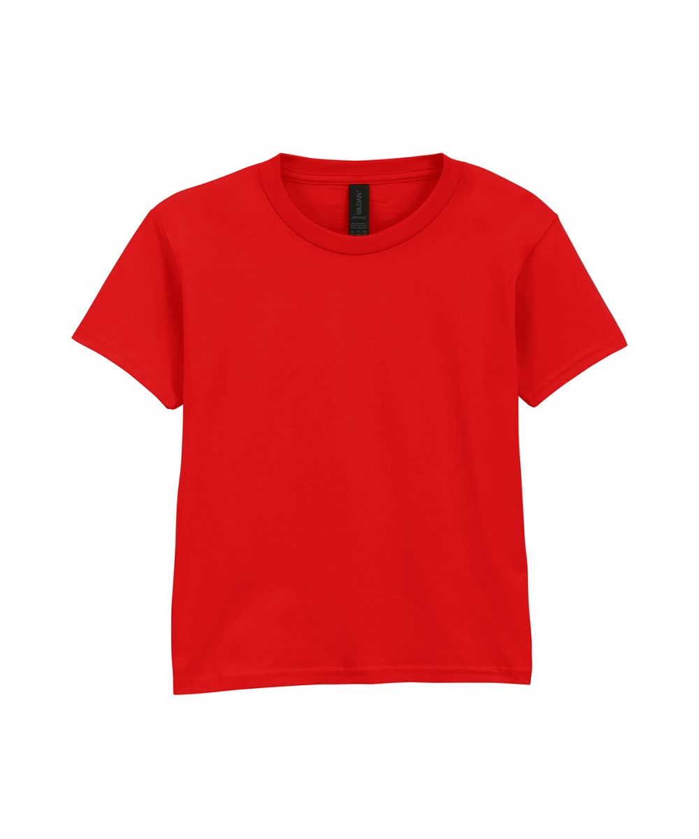 Red Softstyle™ youth ringspun t-shirt