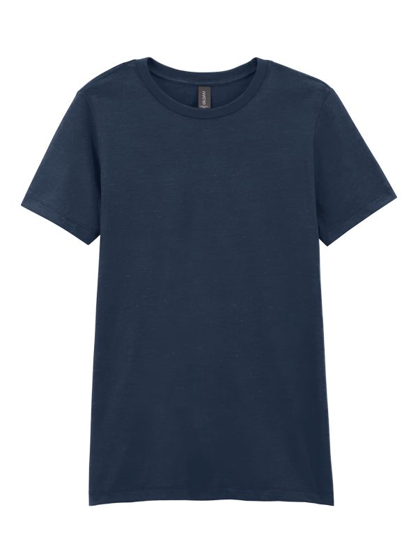 Navy Mist Softstyle™ CVC women’s t-shirt