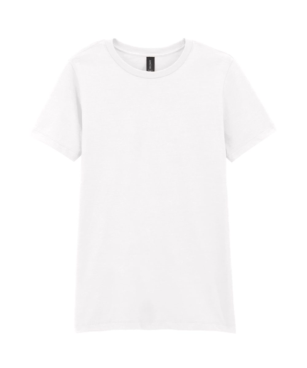 White Softstyle™ CVC women’s t-shirt