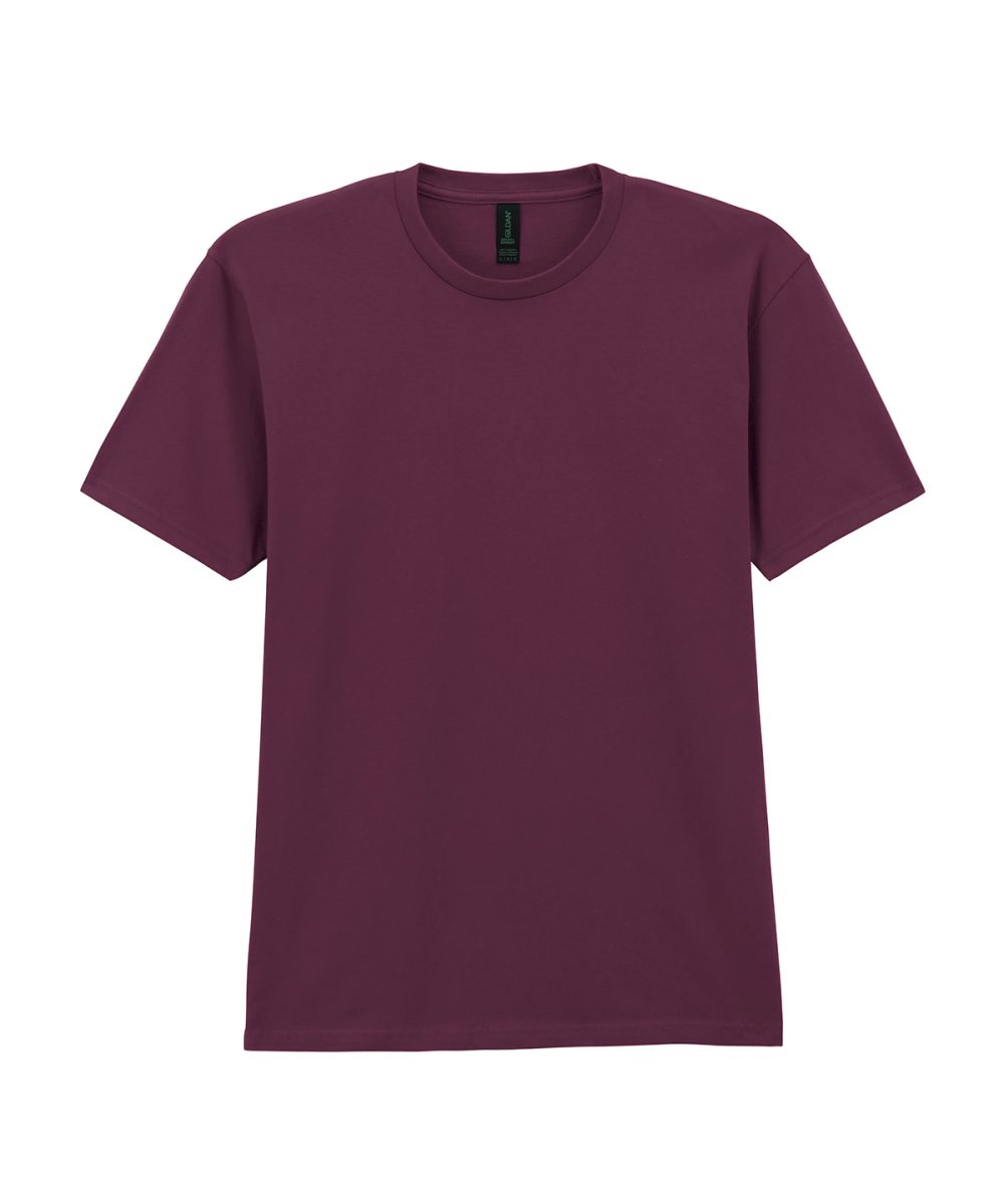 Maroon Softstyle™ midweight adult t-shirt