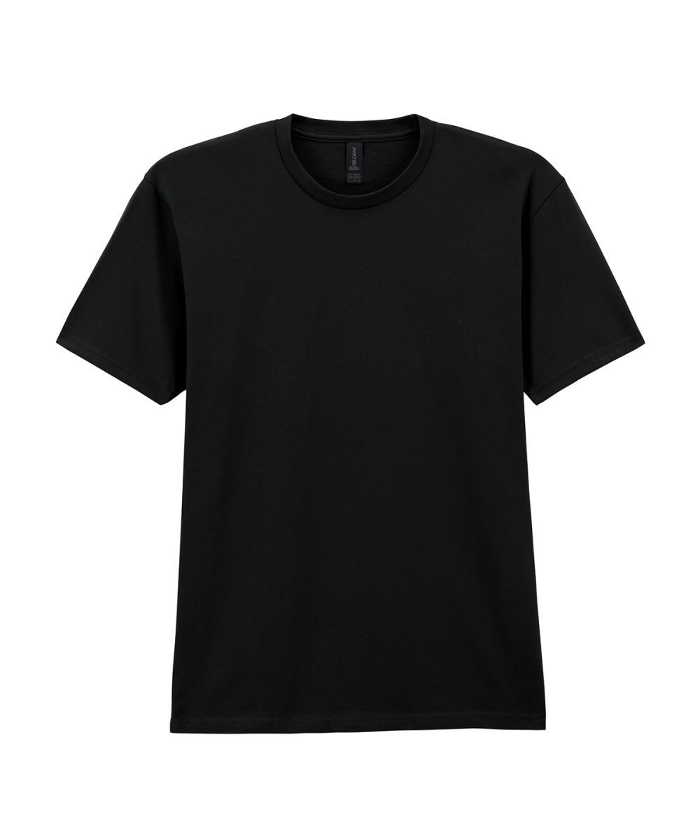 Pitch Black* Softstyle™ midweight adult t-shirt