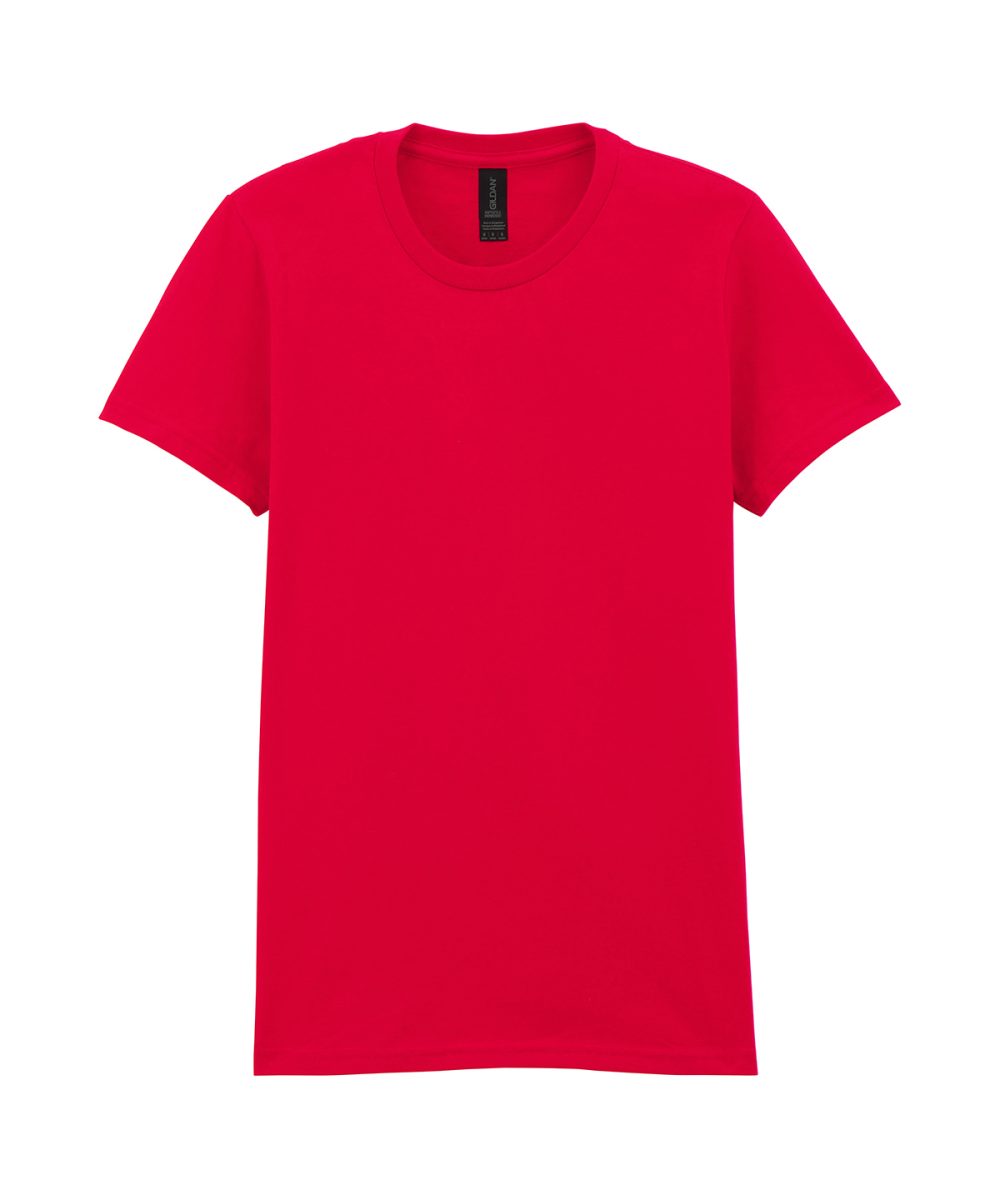 Red Softstyle™ midweight women’s t-shirt