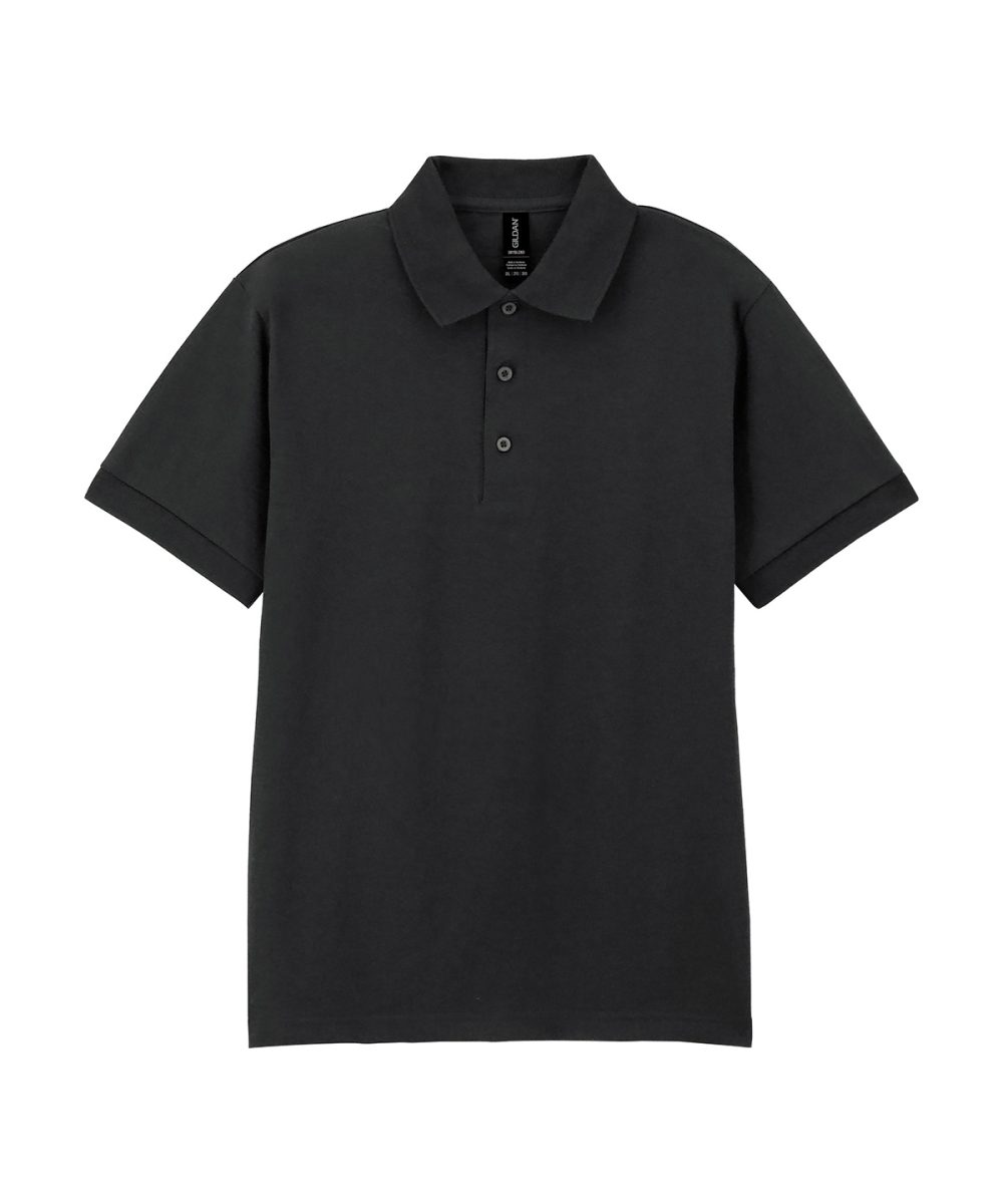 Black DryBlend® Jersey knit polo