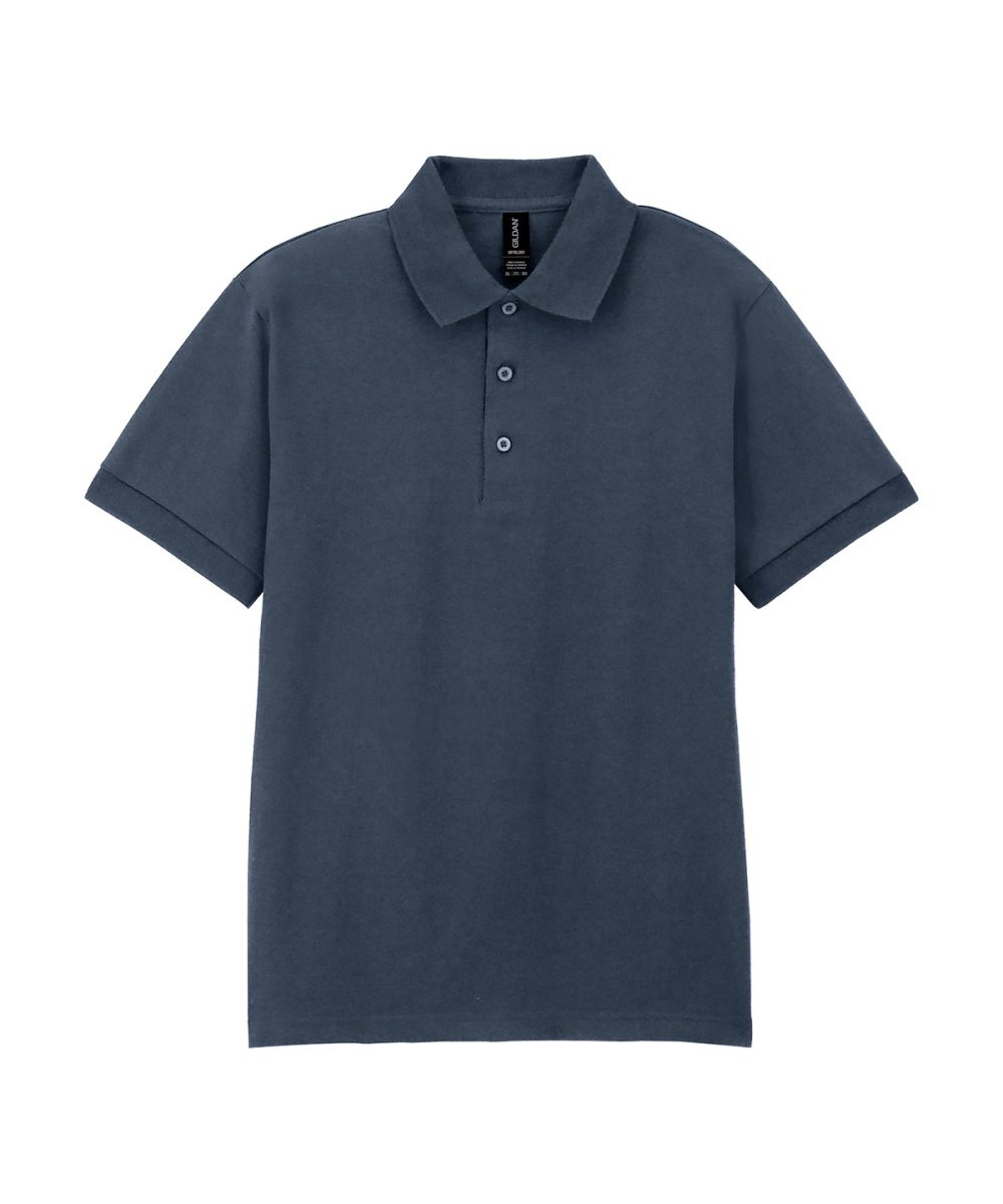 Dark Heather DryBlend® Jersey knit polo