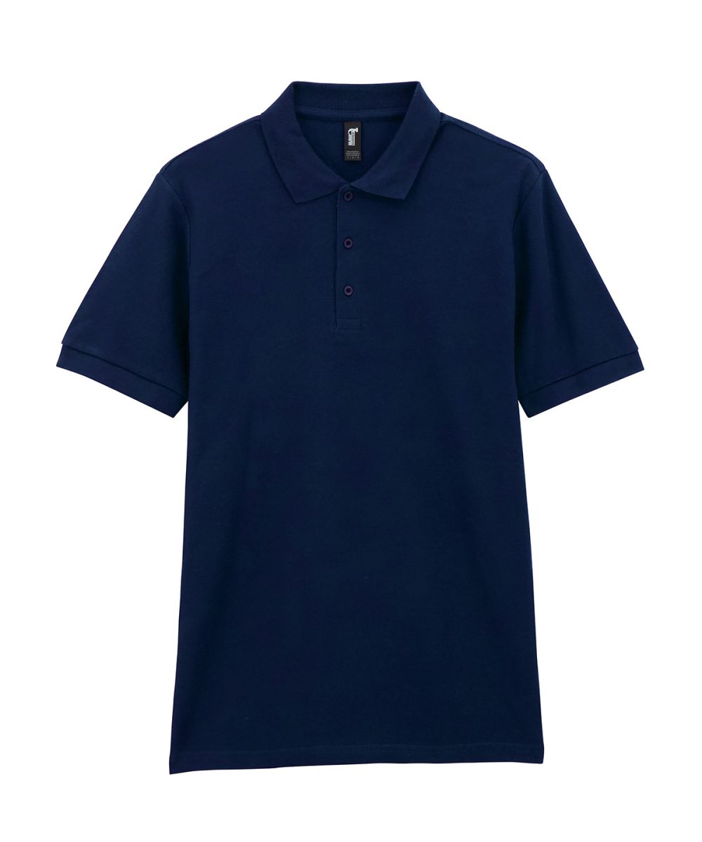 Navy* Hammer® piqué sport shirt